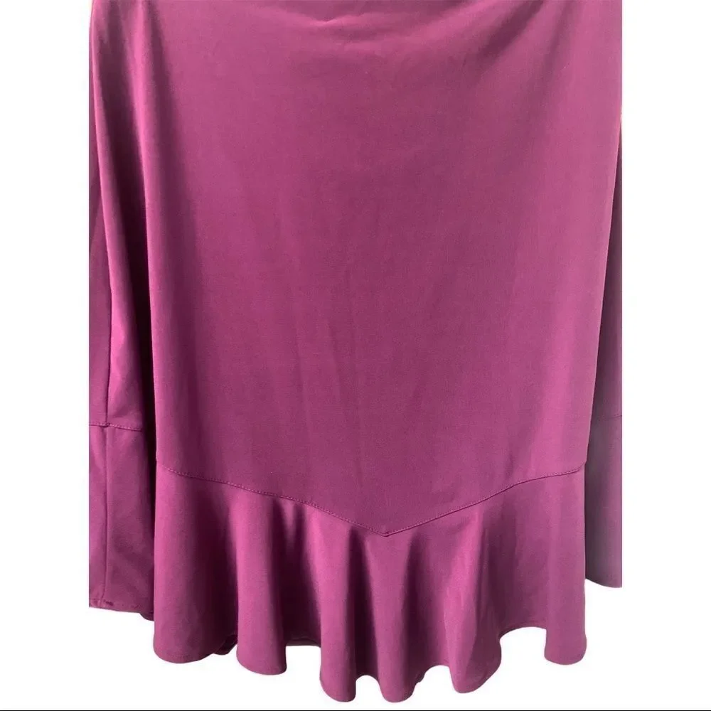 George Claret - Wine Colored Skirt